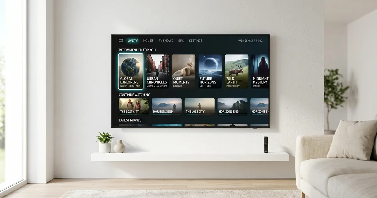 IPTV Smarters Samsung TV