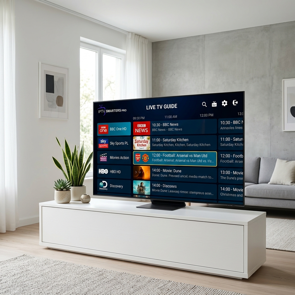 IPTV Smarters Pro — Lecteur IPTV Premium
