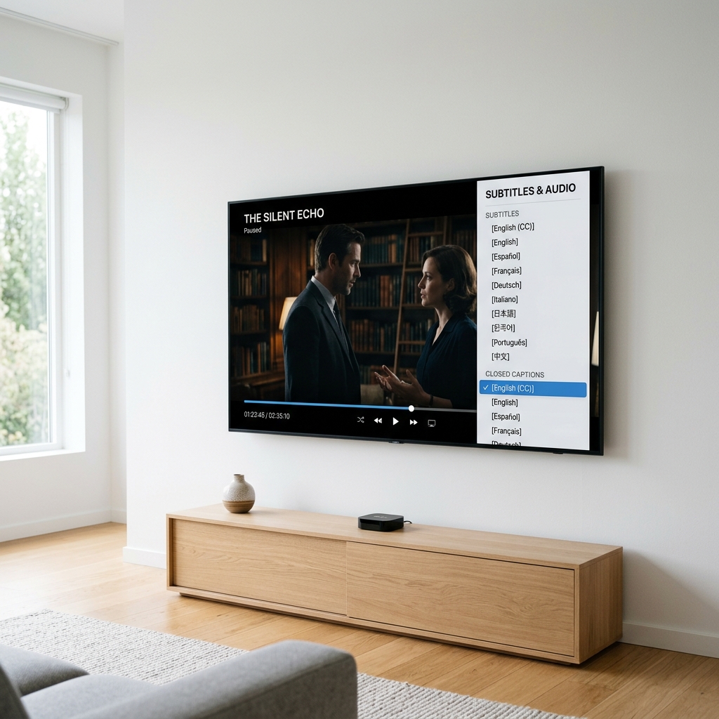 Configurer les sous titres IPTV Smarters Pro